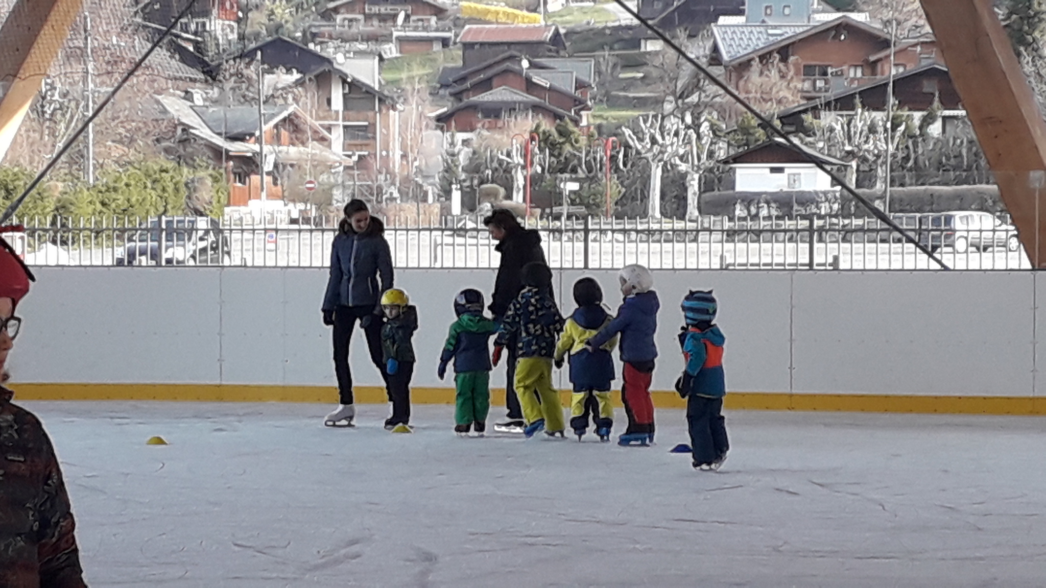 patin à glace 2019 patinoire de Samoëns