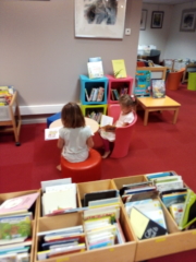 apprentissage à la médiathèque de Samoëns