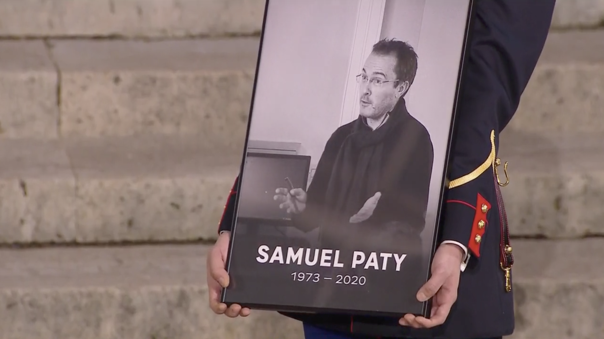 hommage samuel paty ecole assomption samoens